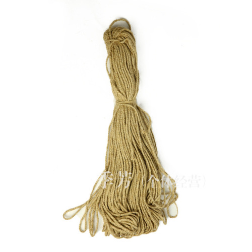 factory direct wholesale custom original color coarse hemp rope diy fine hemp rope string jute rope