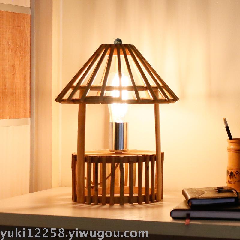 Supply Simple Japanese Style Chinese Desk Lamp Old Fashioned