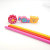 Six pencil with cartoon eraser toppers set for kids