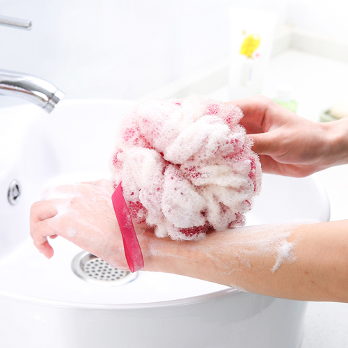 [Clear Branch] Mesh Sponge Clear Branch New Bath Ball Friction Wipe Clean Skin a Lot of Foaming Bath Mesh Sponge