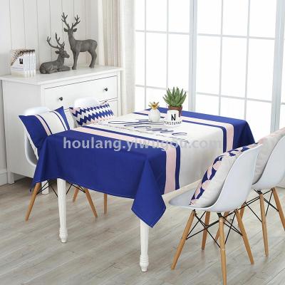 European-style simple cotton and linen table linen table linen furniture set manufacturers wholesale