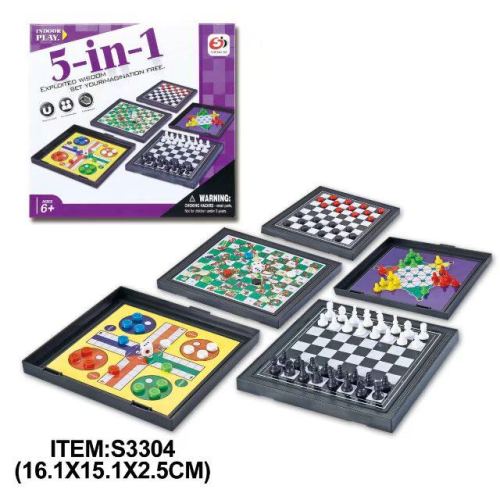 magnetic all-in-one game chess， chess