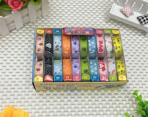 creative elementary school student tape children cartoon mini tape gift box double-sided tape diy handmade decorative stickers