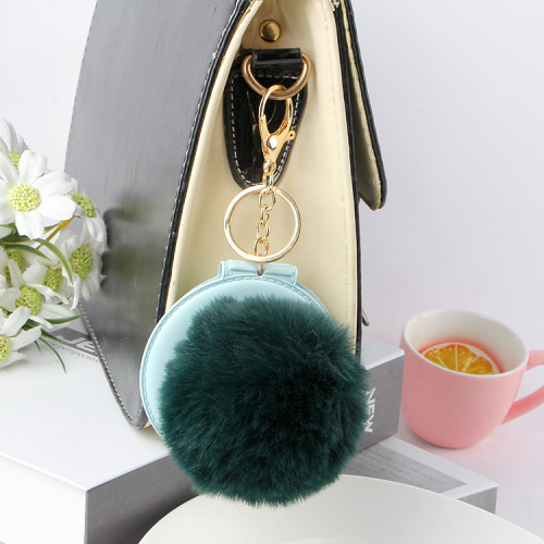Mink Fur Fox Pendant Cute Doll Bag Pendant Keychain Pendant Bag Mobile Phone Ornaments