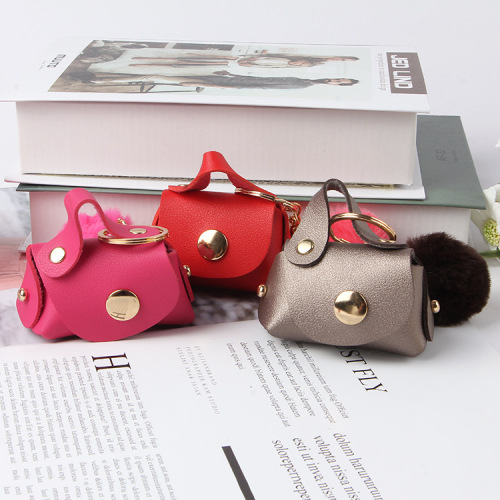 Korean New Creative Mini Multi-Color Small Bag Shape Pendant Keychain Pendant Accessories Female Factory Direct Sales 
