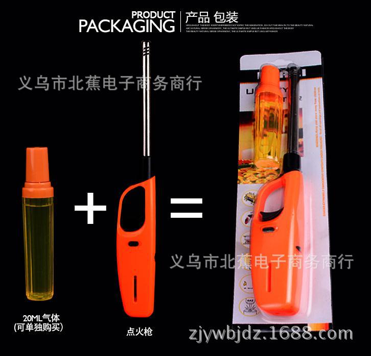 Kitchen Open Flame with Gas Cylinder Burning Torch A68q Type Plastic Fire Maker Kitchen Lighter