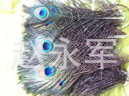 Factory Direct Sales Peacock Fur 25-30cm * DIY Ornament Accessories Feather， Flower Arrangement Feather