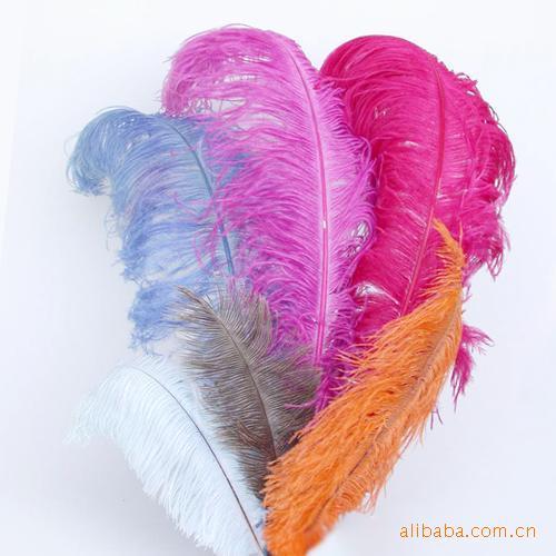 supply high quality imported ostrich hair wedding decoration feather ostrich hair cloth belt