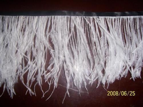 Manufacturer Turkey Feather Strip Ostrich Fur Strip Ostrich Fur Strip Long and Short Size Ostrich Fur