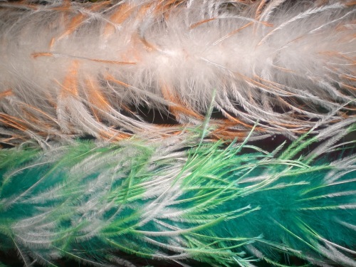 feather strip tie-dyed camel hair strip imported natural whole camel hair