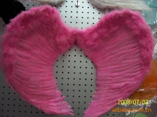 manufacturers supply feather strips angel wings feather belt feather flower decorations