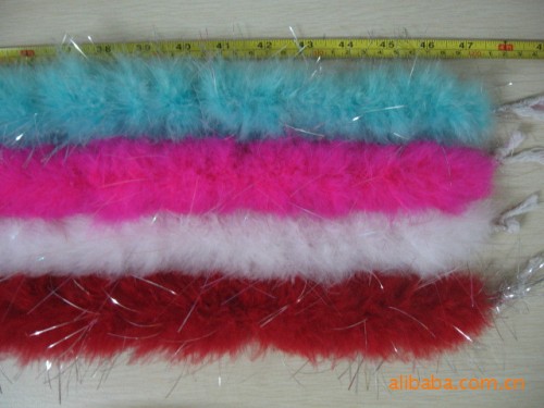 wholesale turkey feather strip turkey flat pile ostrich wool tops
