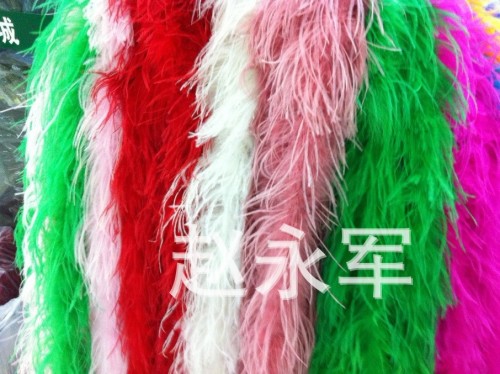 Factory Specializing in the Production of Ostrich Wool Tops Ostrich Hair with Stage Wedding Celebration Decoration Feather