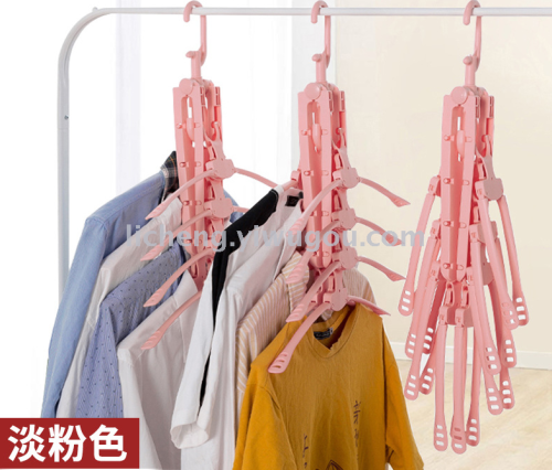 multifunctional folding hanger plastic hanger retractable folding hanger