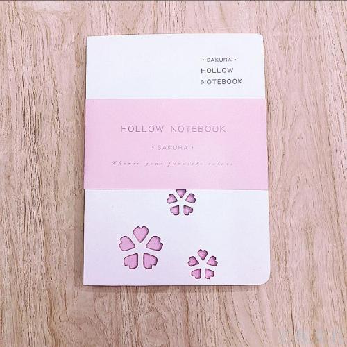 xinmiao 36k hollow nude book student notebook stationery small clear novice book diary notebook