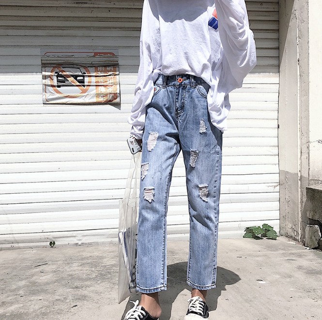 korean baggy jeans