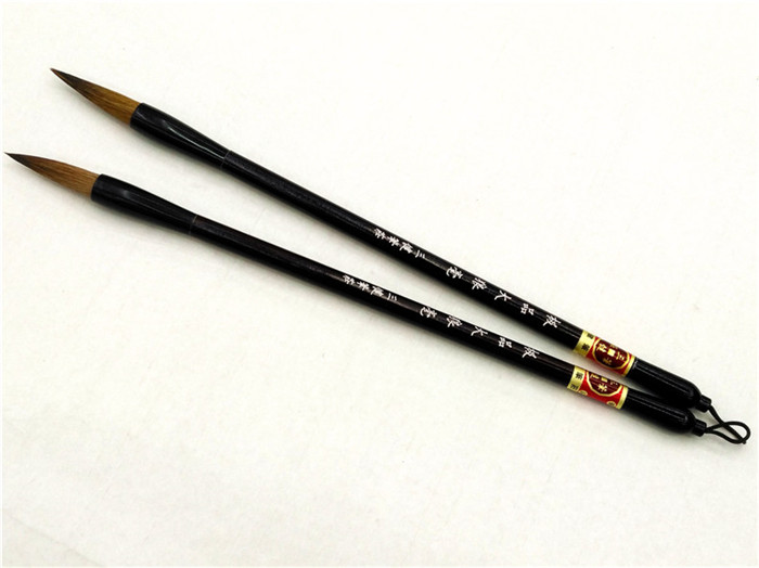 厂家直销三健大狼毫毛笔楷书隶书行书国画学生用笔