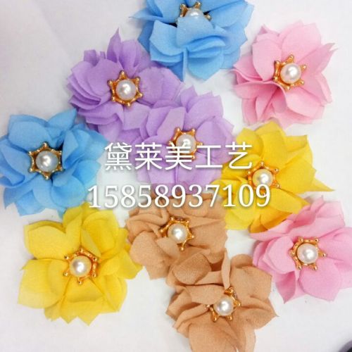 Handmade Flower Bow Shoe Flower Hat Flower floret Flower Laminate