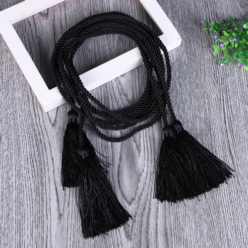 factory direct sales two ends belt tassel clothing accessories tassel customization as request