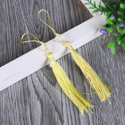 Hot Batch Chinese Knot Tassel Tassel Bookmark Pillow Hanging Ear Curtain Tassel Clothing Accessories Factory Customization