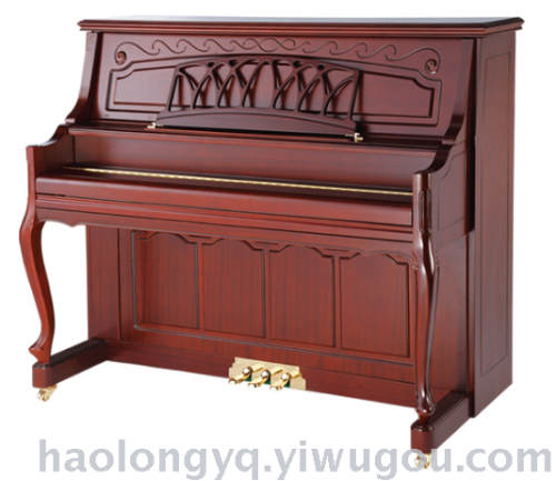 musical instrument piano obach， dermai piano 126c6 brown matt piano