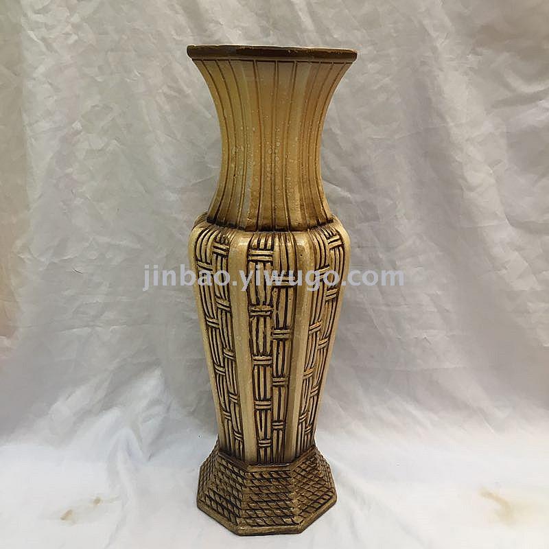 24 Vase 陶瓷花瓶工艺品电镀花瓶花插花类配件