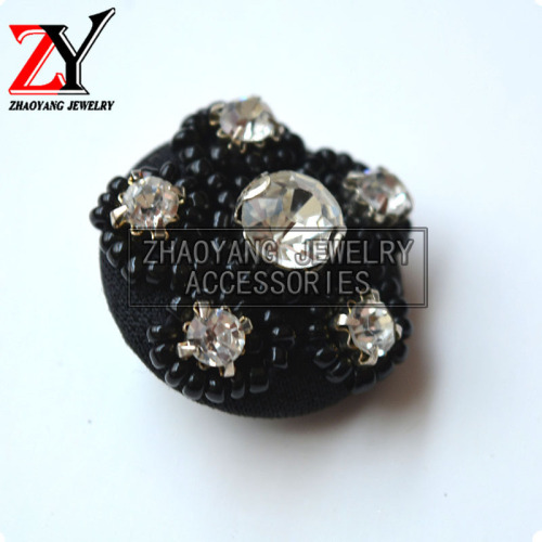 Factory Direct Sales New Handmade Beaded Buttons Brooch Collar Bars Clothing Accessories Zy880850
