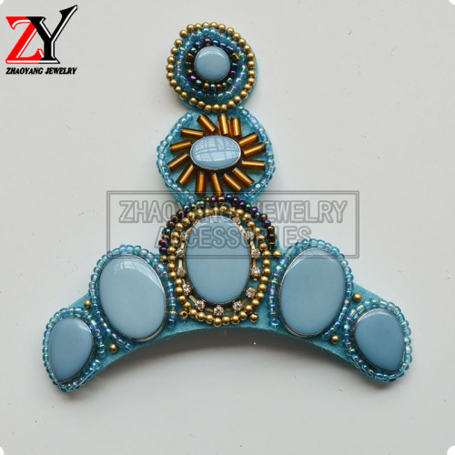 factory direct sales new handmade beaded shoes flower shoe accessories shoe buckle shoe accessories zy880821