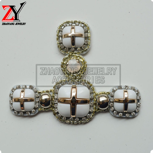 Factory Direct Sales New Handmade Beaded Shoes Flower Shoe Accessories Shoe Buckle Shoe Accessories Zy88086