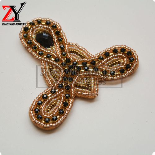 Factory Direct Sales New Handmade Beaded Shoes Flower Shoes Decoration Shoes Buckle shoe Accessories Zy880822