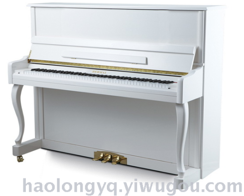 Musical Instrument Dermai Piano 123b2 Vertical White Piano