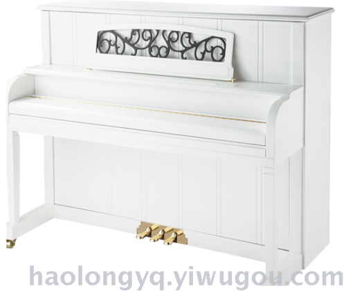musical instrument dermai piano 126a3 white vertical piano