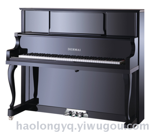 musical instrument dermai piano 126d black vertical piano