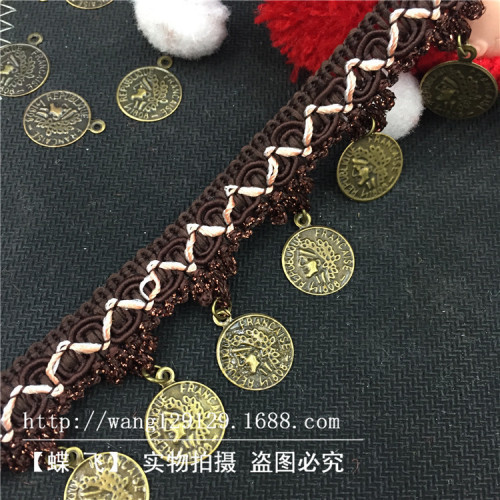 beauty head general head iron piece three flower lace clothing accessories sample customized handmade beaded lace spot