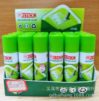 Baihang wholesale and direct solid glue children's glue office glue stick high viscosity strong solid glue handwork