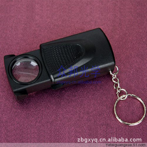 pull-out type with led light 30 times authenticity of jewelry magnifying glass jewelry magnifying glass factory direct sales
