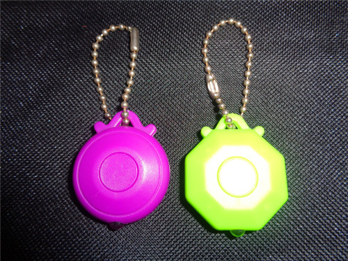 Children‘s Plastic Toy Flashlight round CA-019 Keychain Led Small Night Lamp Stall Supply Factory Direct Sales