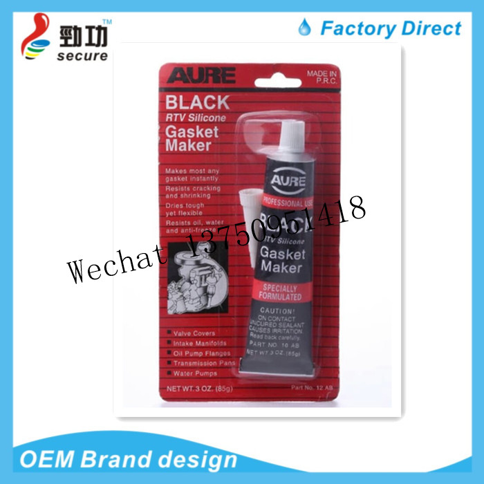 Non-gasket silicone sealant automobile motorcycle engine mechanical oil resistance high temperature