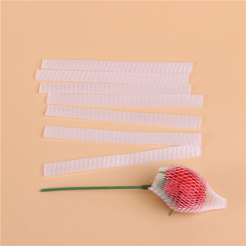 pure white rose dried flower illustration net bag net bag tongle plastic for artificial flower