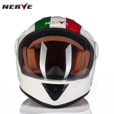 Helmet helmet for men and women glass fiber all-round all-season general purpose street racing motorcycle fog-proof helmet