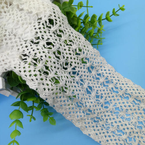 factory direct spot wholesale cotton pattern lace cotton thread clothing bag towel accessories 10.5cm