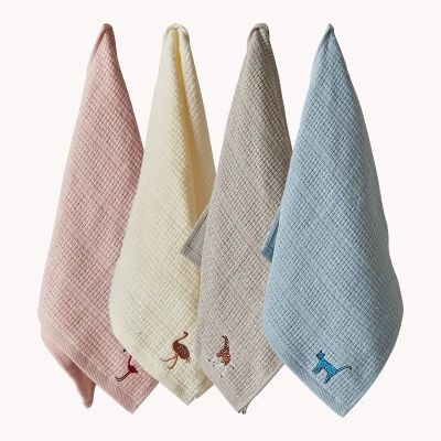Shanghai ting long home textile new product children mother yarn animal world towel web celebrity high-grade towel