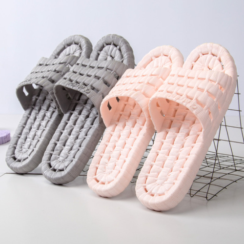 [Spot] Indoor Bathroom Hollow Quick-Drying Non-Slip Bath Men‘s and Women‘s Slippers Household Hole Couple Slippers