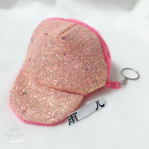 coin purse plush wallet hat wallet sequined hat wallet
