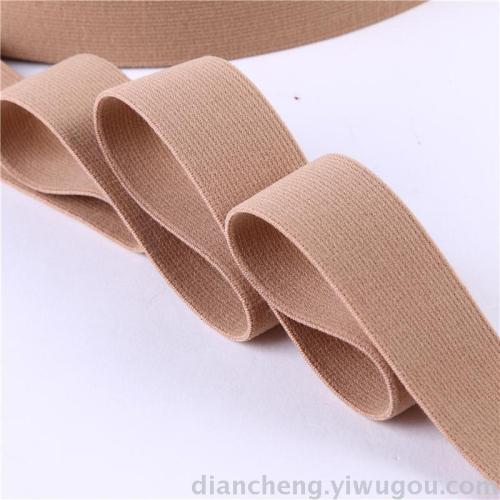 Spot Plain Elastic Band Full Nylon High Elastic Ribbon 3cm