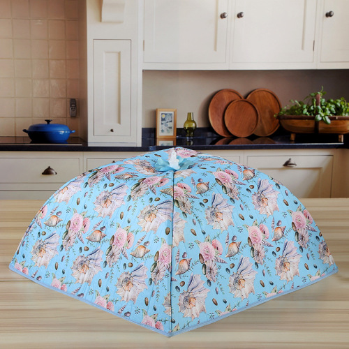 natural home creative home aluminum foil food cover foldable food cover insulation moisturizing table cover square