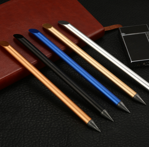 New Old-Dead Signature Pen Creative Metal High-End Pen without Ink Pencil Office Student Pen