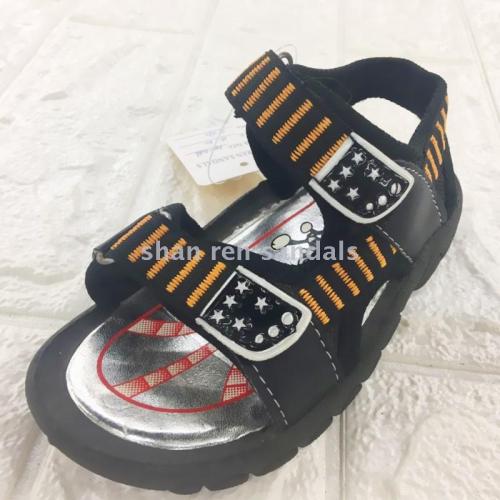 Foreign Trade Sandals Ribbon Beach Sandals Fashion New Ribbon Shoes Baby Casual Sandals Popular in Africa