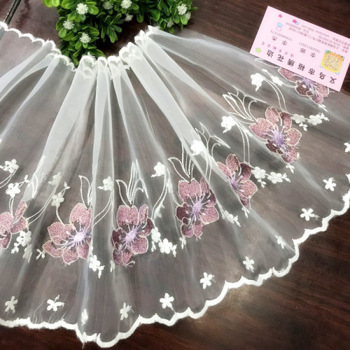 new mesh embroidery lace home textile accessories lace doll clothing accessories mesh lace accessories in stock