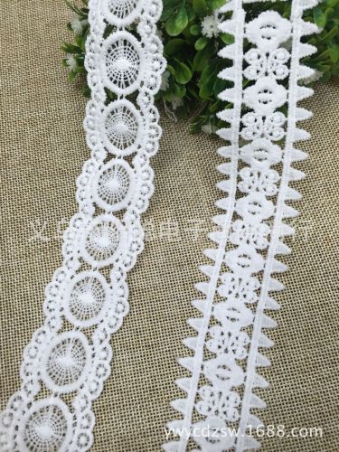 Factory Direct Sales New Exquisite DIY Necklace Bracelet Water Soluble Lace Clothing Accessory Laces Spot Supply